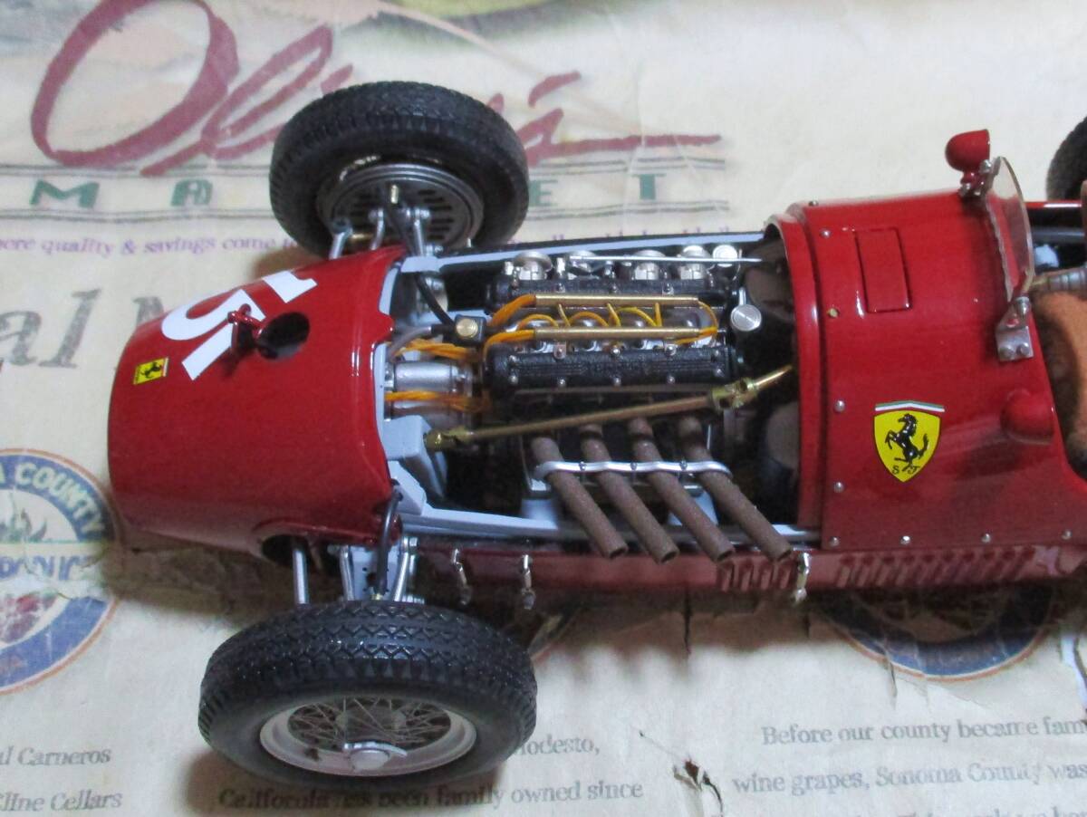 ★激レア絶版*EXOTO*1/18*1952 Ferrari 500 F2 Long Nose #15 1952 British GP*フェラーリ_画像7