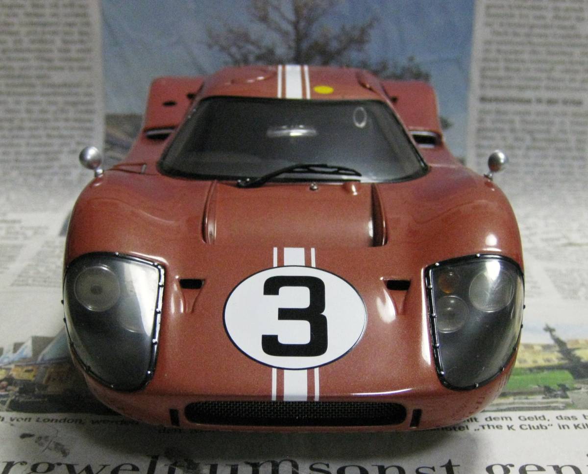 Bibian 比比昂- ☆激レア絶版*EXOTO*1/18*1967 Ford GT40 MKIV Bibian 比比昂- ☆激レア絶版*EXOTO*1/18*1967 Ford GT40 MKIV
