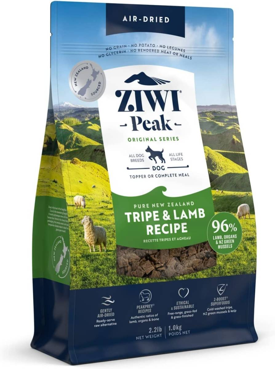 Ziwi Peak （ジウィピーク） ドッグフード トライプ＆ラム 1kg　犬_画像1