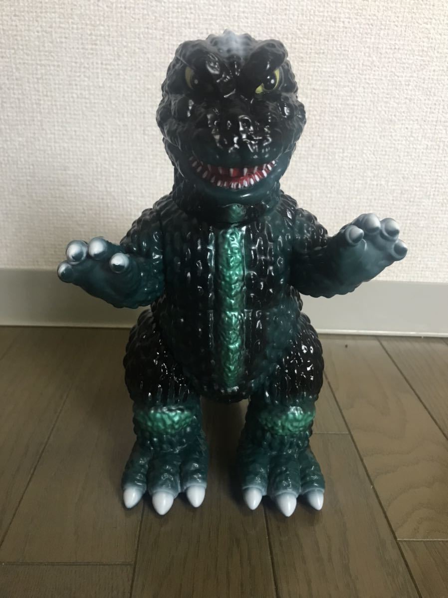 GODZILLA VINYL WARS EX ゴジラ 怪獣総進撃版 1期カラー 安楽安作 メディコムトイ ブルマァク マルサン トイグラフ パイロットエース M1号_画像1