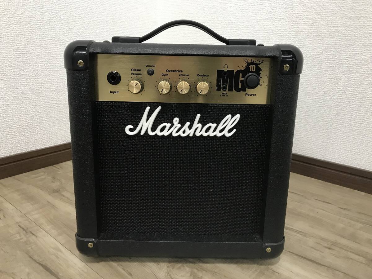 ID4910: マーシャル MG10 ギターアンプ 美品 動作確認済 コンパクト 神奈川県相模原市 marshall _画像6