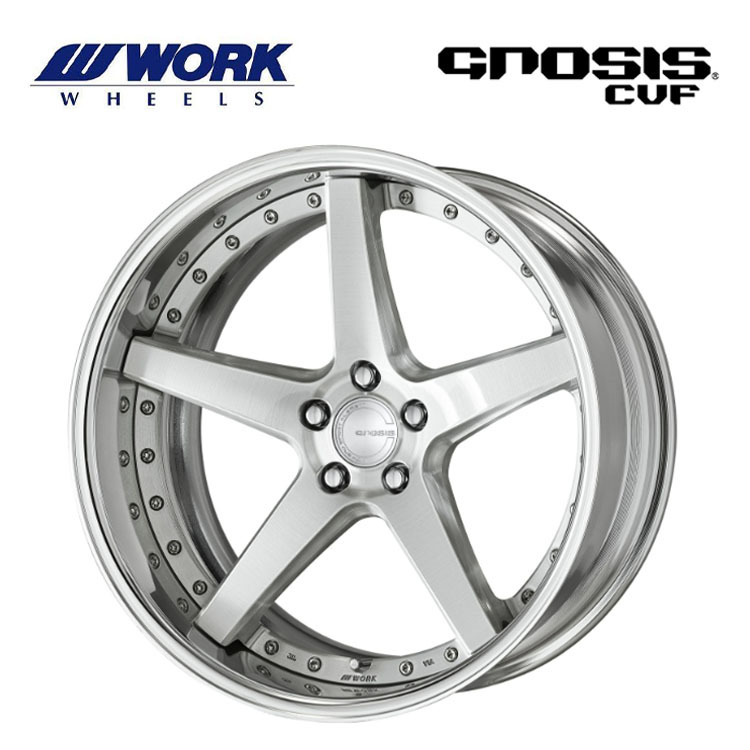 送料無料 ワーク GNOSIS CVF FULL REVERSE ディープコンケイブ DEEP RIM Wdisk 12.5J-19 +63～－54 5H-100 【1本単品 新品】