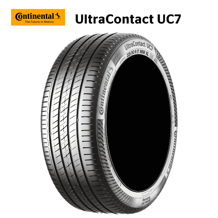 送料無料 コンチネンタル 夏 タイヤ Continental UltraContact UC7 ウルトラコンタクト UC7 215/45R17 91W XL FR 【2本セット 新品】