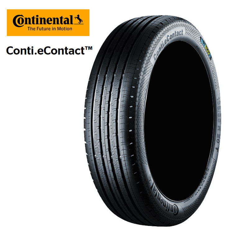 送料無料 コンチネンタル 夏 タイヤ Continental Conti.eContact コンチ イーコンタクト 125/80R13 65M 【4本セット 新品】_画像1