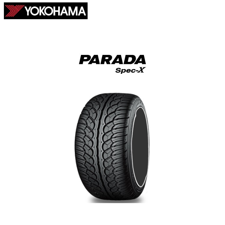 送料無料 ヨコハマタイヤ 夏 サマータイヤ YOKOHAMA PARADA Spec-X PA02 285/30R22 101V XL 【1本単品 新品】_画像1