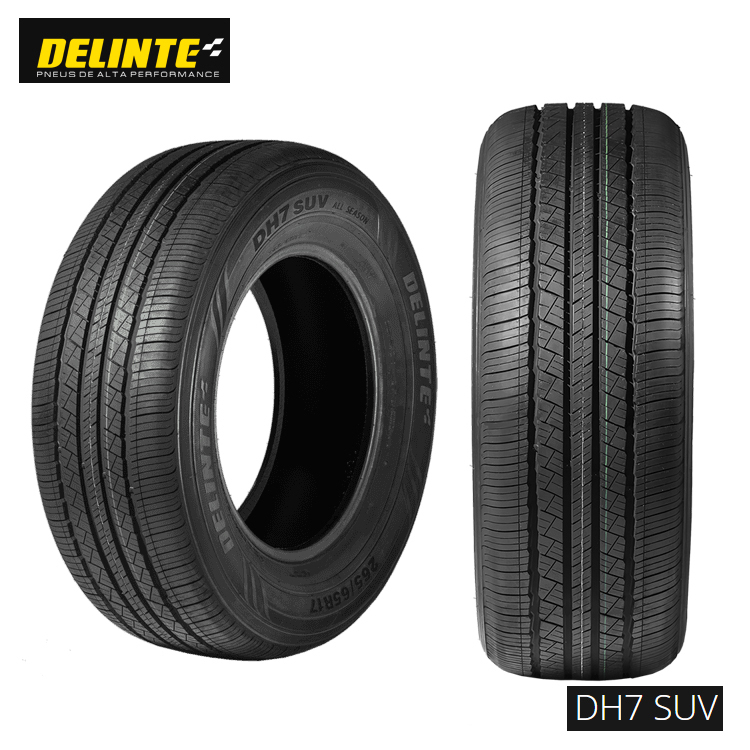 送料無料 デリンテ 夏 サマータイヤ DELINTE DH7SUV ディーエイチセブン エスユーブイ 235/60R18 107V XL 【4本セット 新品】