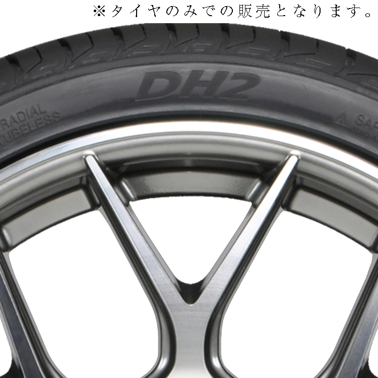 送料無料 デリンテ 夏 サマータイヤ DELINTE DH2 ディーエイチツー 185/65R15 88H 【1本単品 新品】_画像2