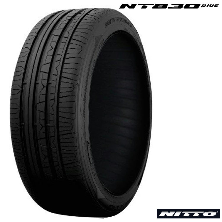 送料無料 ニットー 夏 サマータイヤ NITTO NT830 plus エヌティー 830 プラス 235/35R19 91W XL 【4本セット 新品】