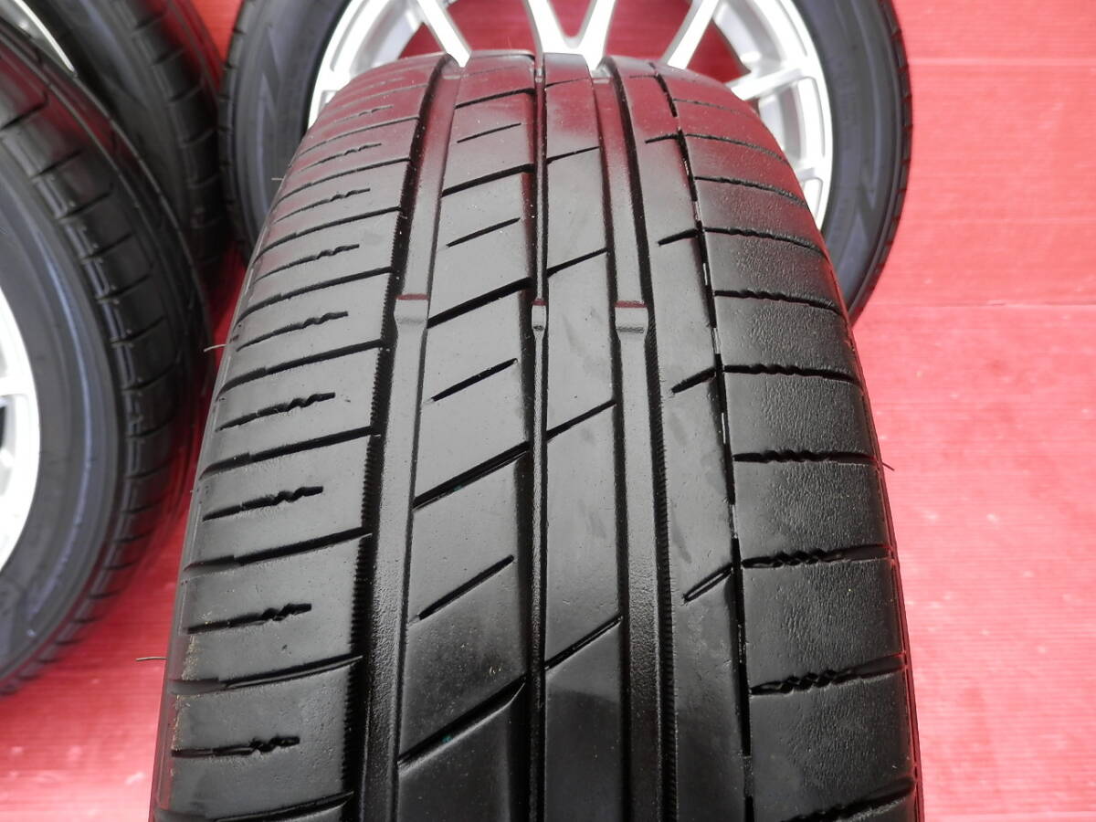 様々な軽自動車に！トップラン！4.5J 15インチ +48 100/4H +トーヨー製 165/55R15 サマータイヤ付き格安４本SET！の画像6