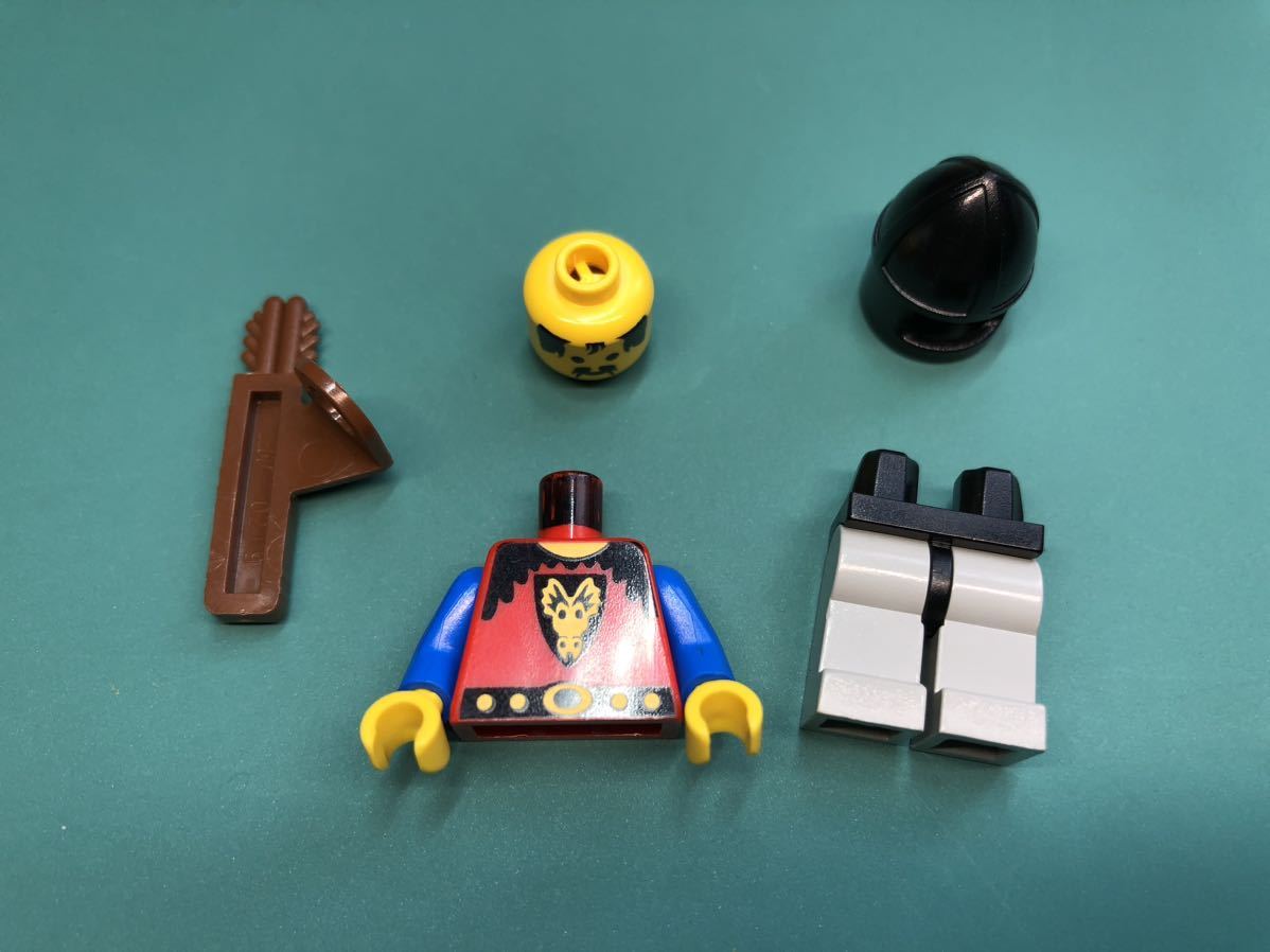 【ドラゴンナイト 兵士3】マジックドラゴン城 レゴ お城シリーズ クルセイダー レゴ 騎士 LEGO 人形 鎧兜 甲冑 フィギュアの画像5