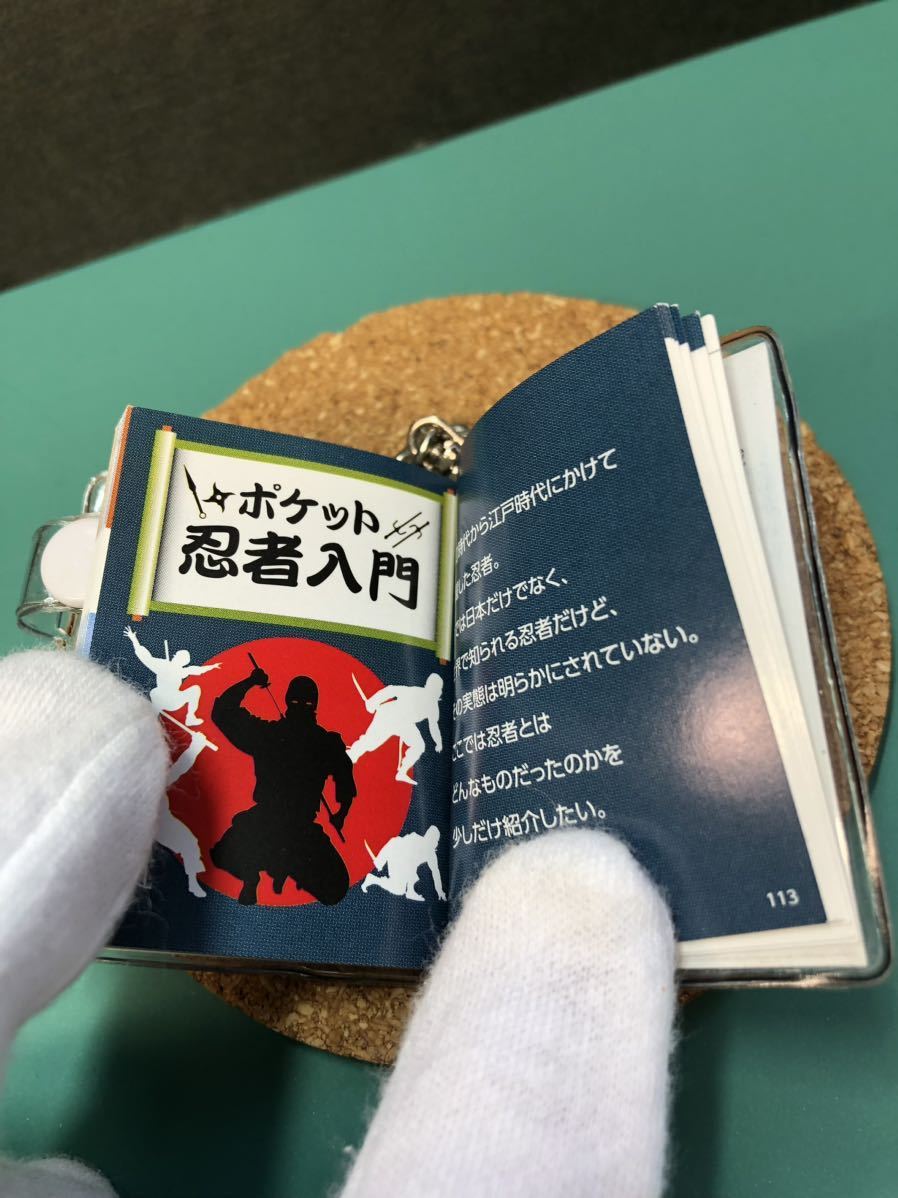 【豆本】厳選 知っておきたい豆知識！ 「日本のお城」 キーホルダー マメ本 日本製_画像6