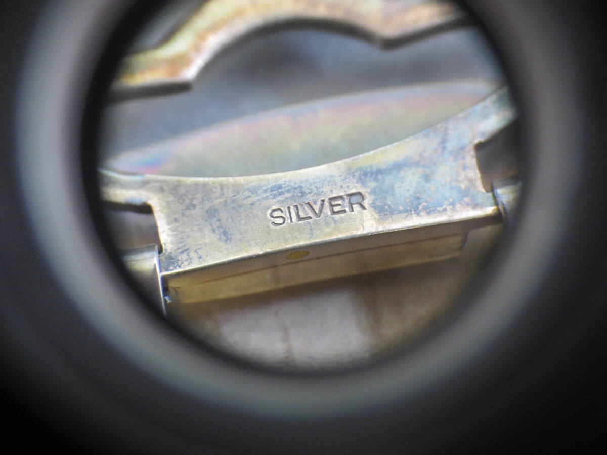 【2-196】SILVER タイピン ベルト バックル メンズ レディース 銀製 シンプル_画像4