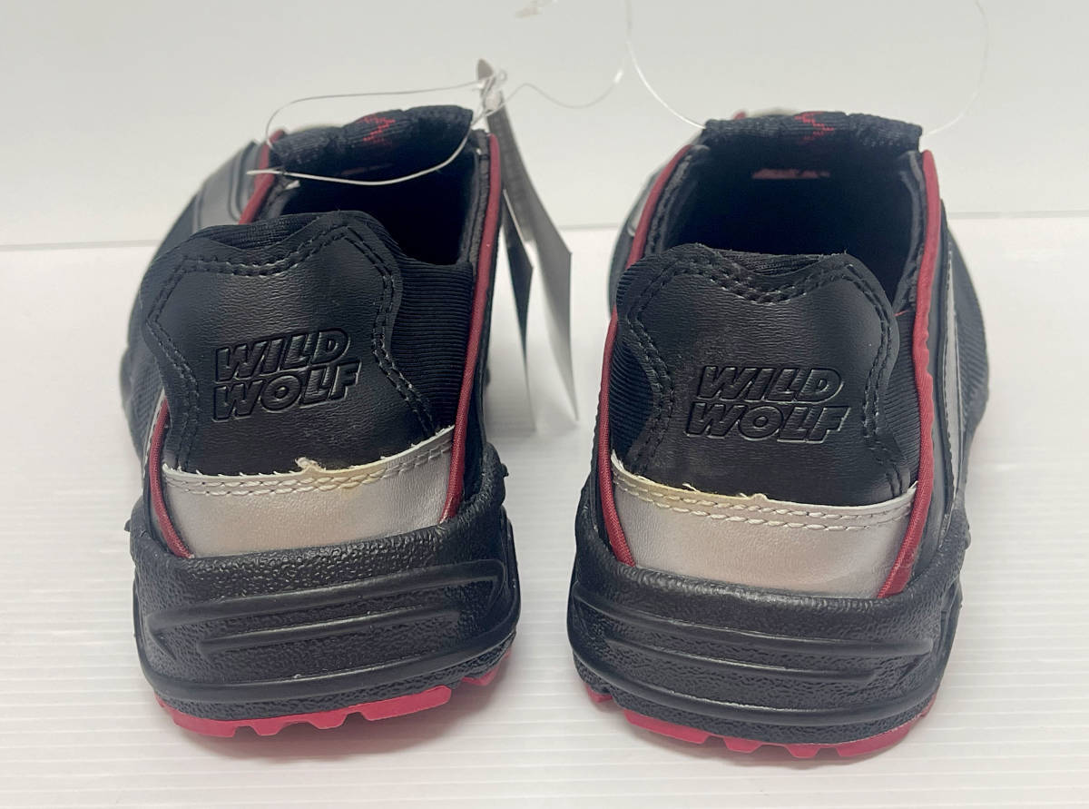 ★かかと踏み 樹脂先芯 軽量 安全スニーカー ブラック 26.5cm 安全靴 未使用 新品★_画像6