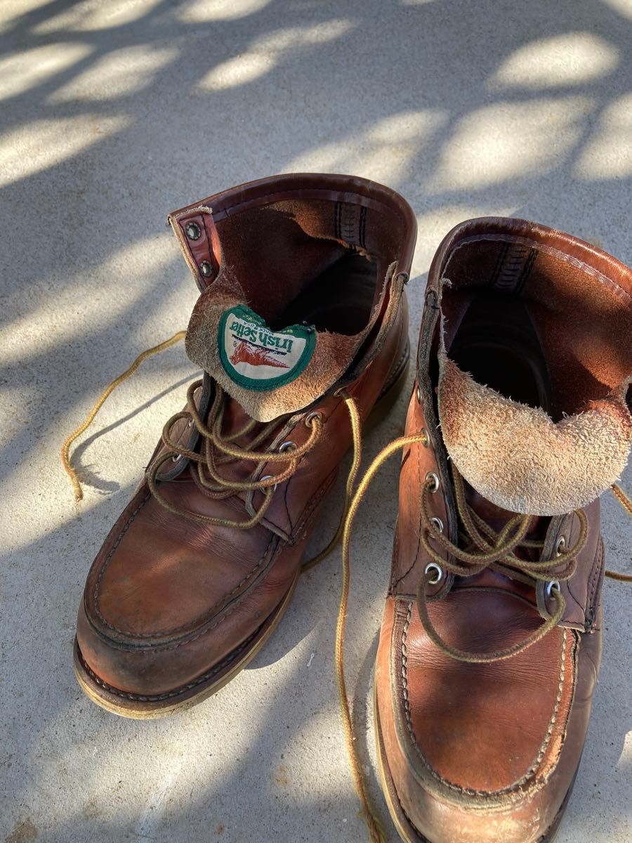 REDWING 875 裏半円犬タグUS9 1/2E レッドウィング ヴィンテージ REDWING 875 裏半円犬タグUS9 1/2E レッドウィング ヴィンテージ