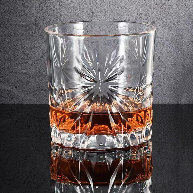ウイスキーグラス ロックグラス クリア ブランデーグラス グラス クリスタルグラス ウイスキー　300ml ２個セット　LB065_画像6