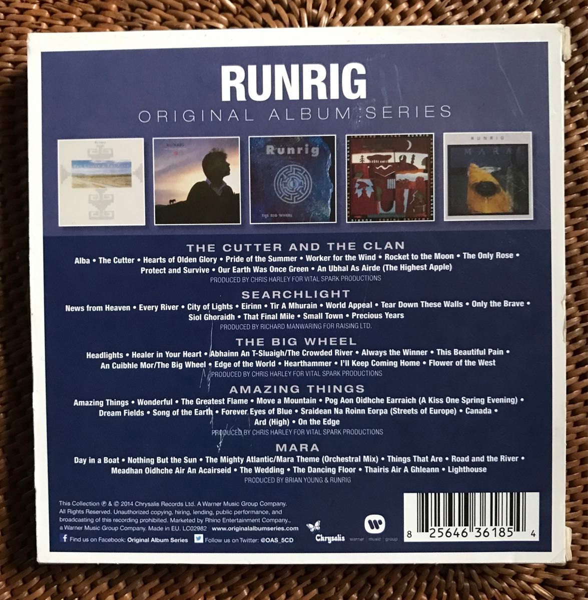 RUNRIG ランリグ　オリジナル・アルバム・シリーズ 5CD