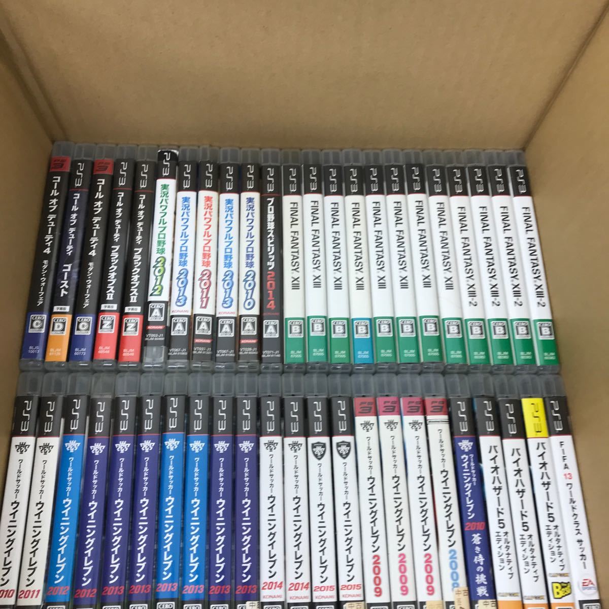 ☆★☆ジャンク　PS3 プレステ3 ゲームソフト 約100本 まとめ売り！！　※大箱入り・同一タイトル・重複多数あり《HY27B》_画像5