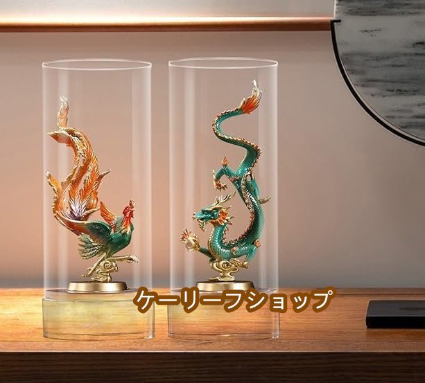 ケーリーフショップ】龍 鳳 置物 風水 龍 鳳 二体一対 開運 ケーリーフショップ】龍 鳳 置物 風水 龍 鳳 二体一対 開運