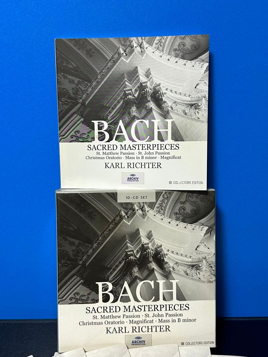 ☆カールリヒター Bach Sacred Masterpieces Box Set