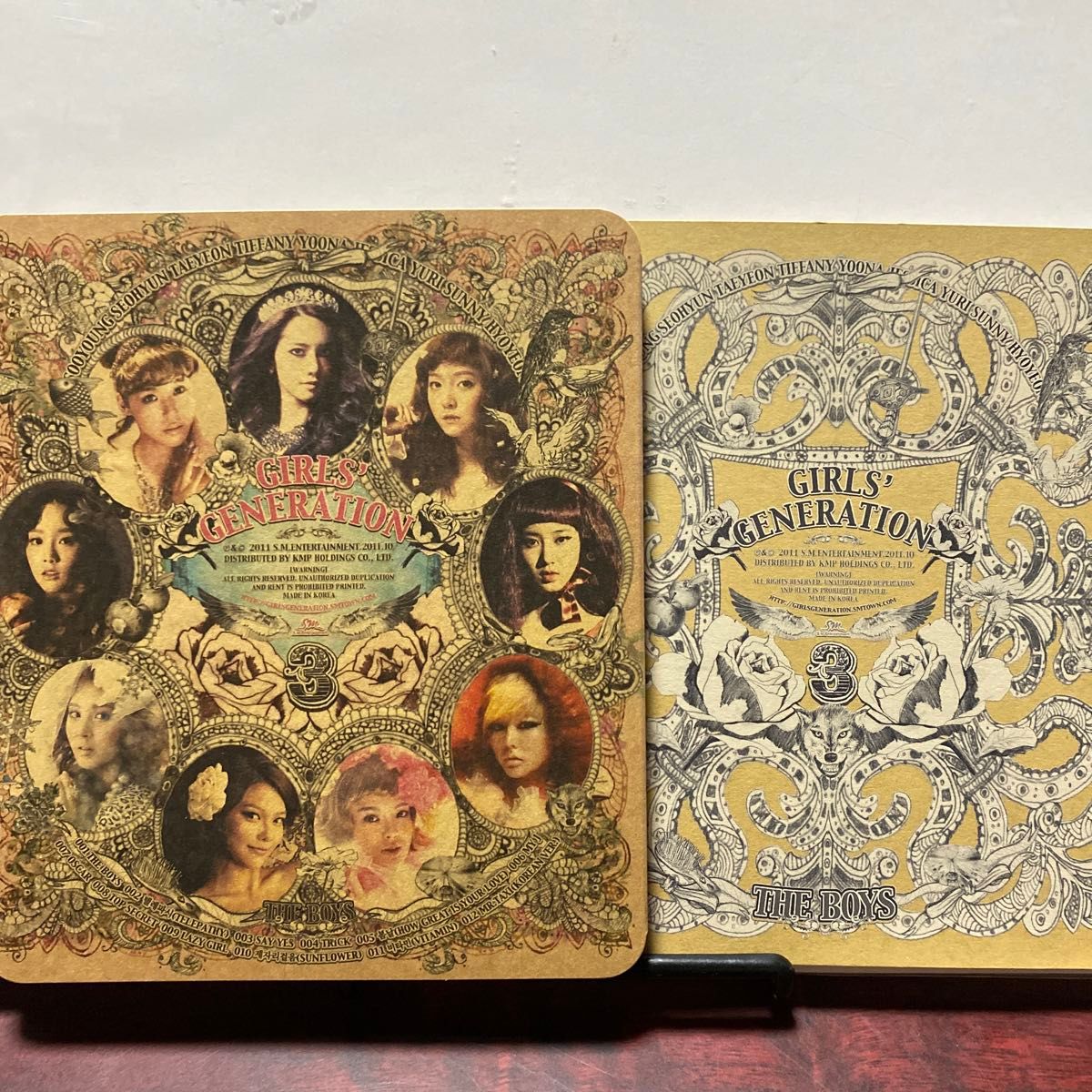 The Boys: Girls Generation Vol.3 CD+ブックレット+フォトカード セル版　缶ケース入り　　　　③