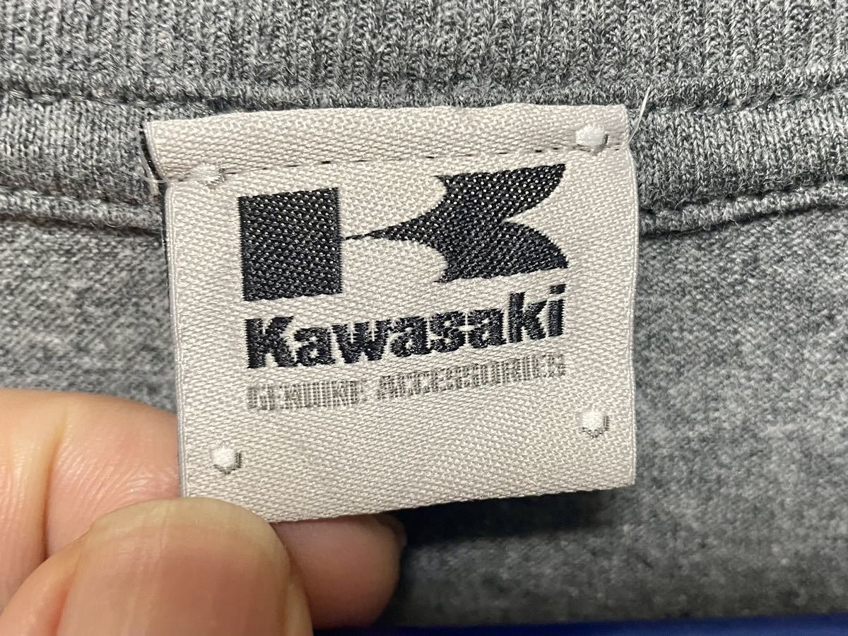 USA製KAWASAKIカワサキ Tシャツ2XL古着企業　バイカー　バイク_画像4