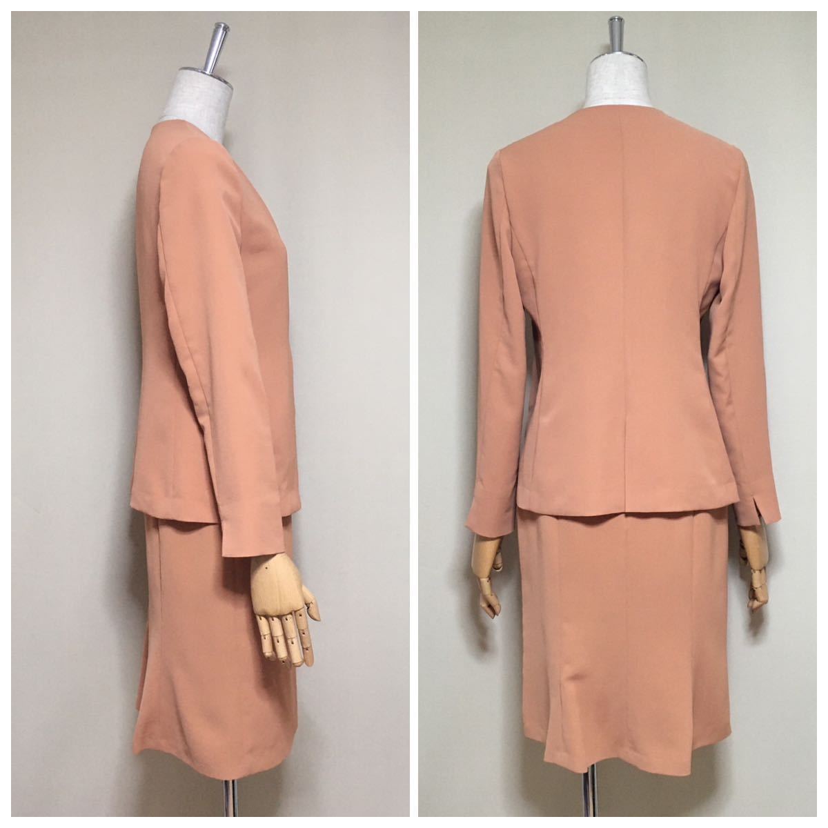 [INDIVI] Indivi regular price 3.5 ten thousand ... Giulia Like skirt suit 36/S size corresponding no color jacket lady's made in Japan 