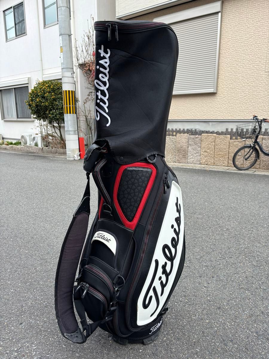 ◯最終値下げ◯中古◯タイトリスト◯キャディバッグ◯ツアー ◯最終値下げ◯中古◯タイトリスト◯キャディバッグ◯ツアー