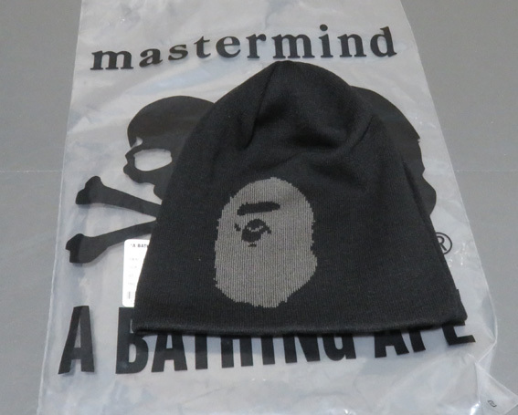 BAPE MMJ A BATHING APE x mastermind JAPAN Knit Cap_画像3