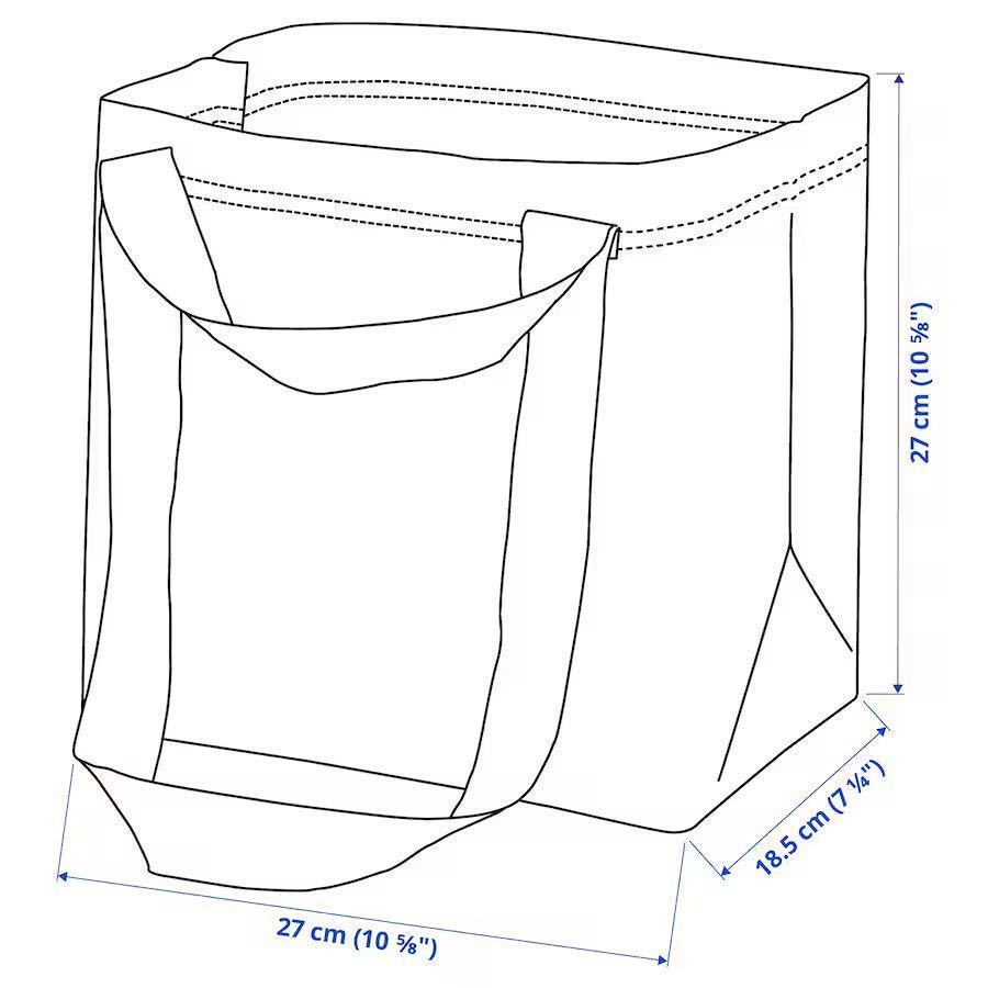 IKEAfislaL размер skrutigS M размер 3 шт. комплект эко-сумка переезд BBQ