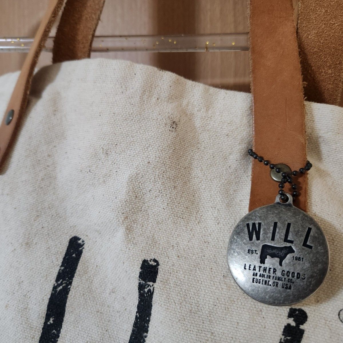 will leather goods トートバッグ キャンバス レザー トート will leather goods トートバッグ キャンバス レザー トート