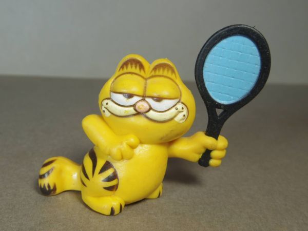 Garfield ガーフィールド PVCフィギュア テニス DAKINの画像1