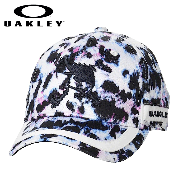 OAKLEY FOS901004 SKULL GRAPHIC CAP 22.0【オークリー】【帽子】【キャップ】【01F/MosaicPrint】【Cap/Visor】_画像1