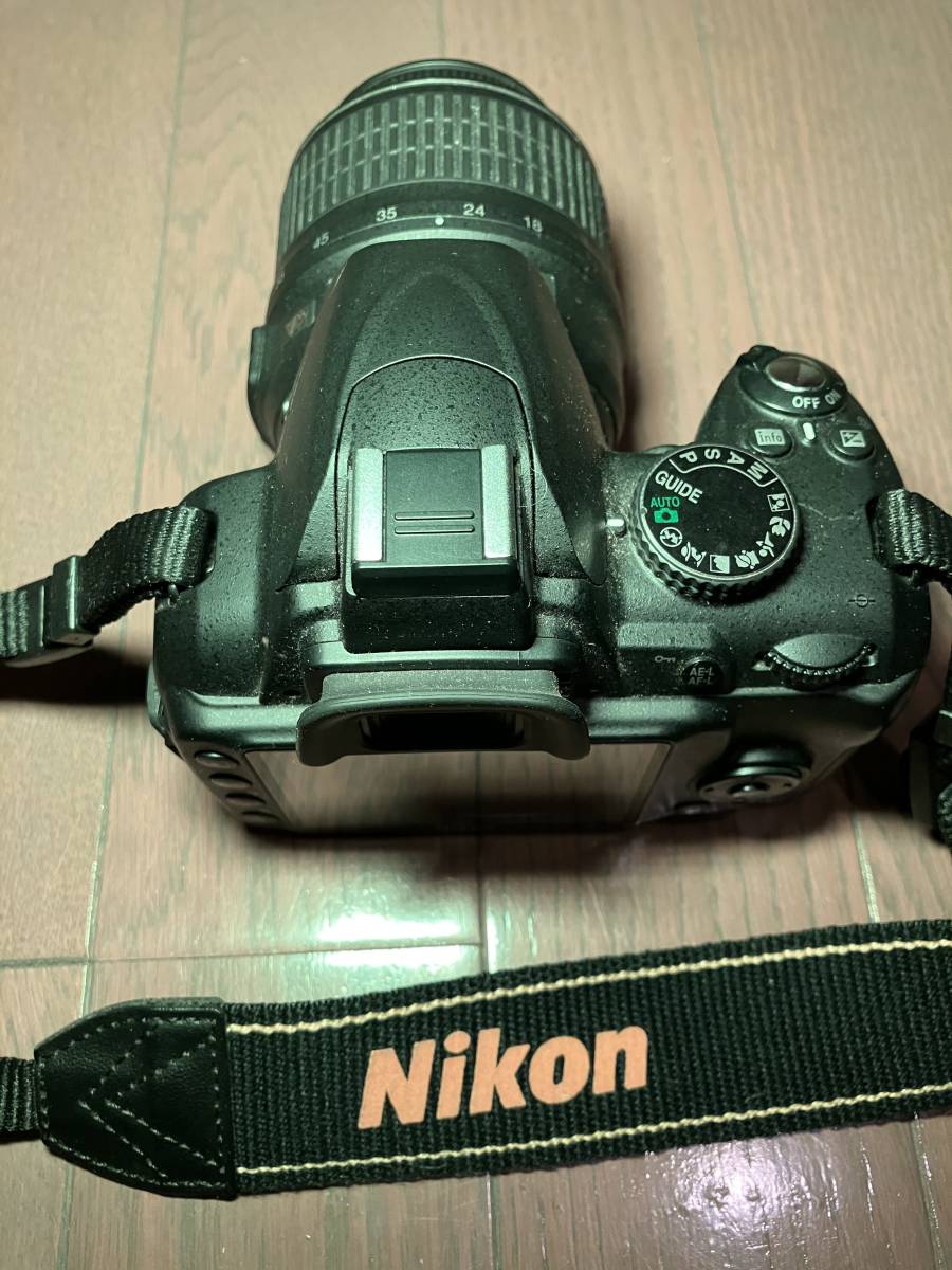 【スタート一眼レフ】Nikon D3000＋TATONKAカメラポーチ(美品)＋おまけ新品充電池_画像2