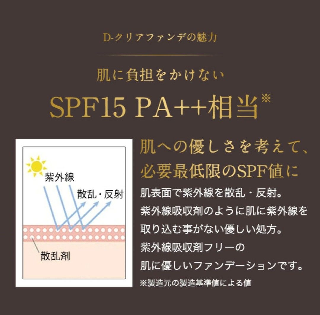 D-クリア ファンデーション 12g　オークル