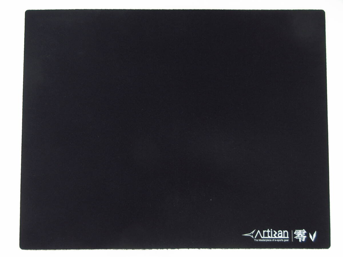 中古①送料510円 ARTISAN アーチサン ゲーミングマウスパッド 零 ゼロ VE Lサイズ 黒 ブラック SOFT ソフト 布製 ZR-VE-BL-L_画像2