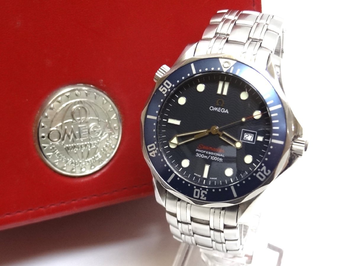 OMEGA SEAMASTER PROFESSIONAL オメガ シーマスター プロフェッショナル 300M クォーツ デイト Ref.2221.80 Cal.1538 QUARTZ ☆Pの画像1