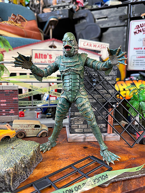 NECA　ユニバーサルモンスターズ　大アマゾンの半漁人　ギルマン　アルティメイト　7インチ　アクションフィギュア_画像1