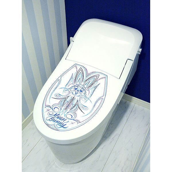  moon ba knee toilet sticker America miscellaneous goods american miscellaneous goods 