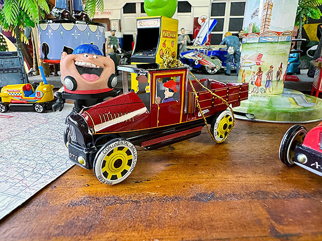 懐かしのブリキのおもちゃ　トラック　オーナメント　（2台セット） ■ アメリカン雑貨 アメリカ雑貨_画像6