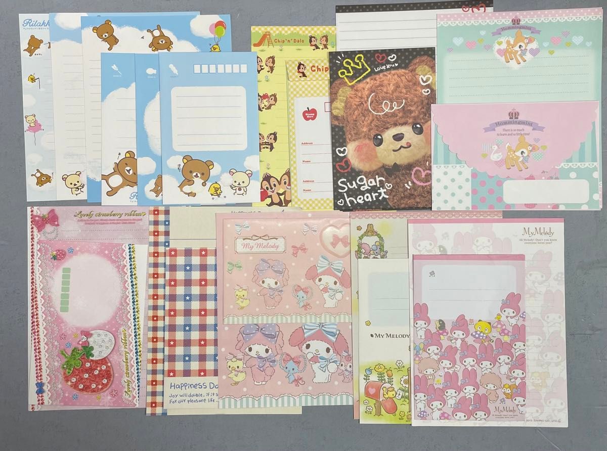 11組】おすそ分け 便箋 封筒 ハガキ レターセット レターセット