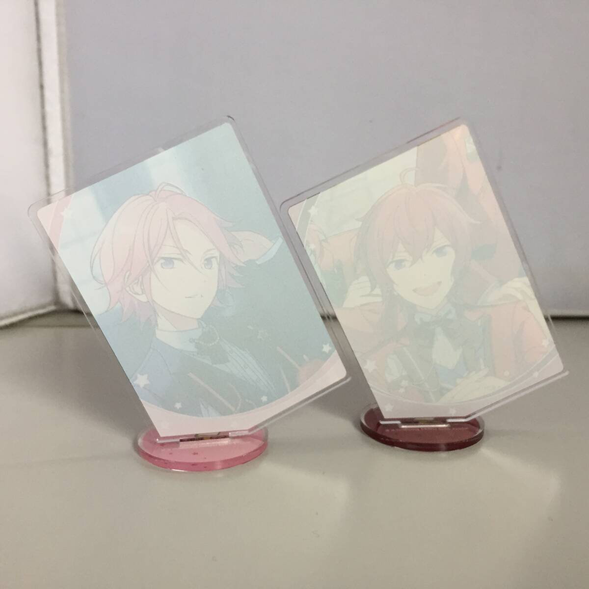 ◆あんさんぶるスターズ 朱桜司 桜河こはく あんスタ 5周年ありがとう STORE in 東急プラザ表参道原宿 アクリルスタンド　【24/0223/0_画像4