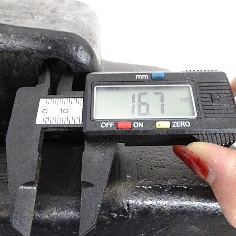 福岡■ 三菱 バランス ウエイト 約 25.8kg フロント 耕運機 管理機 テーラー 用 中古 部品 パーツ 重り ■14-_画像9