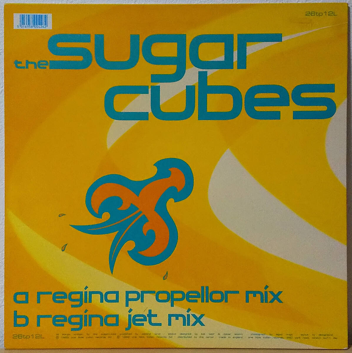 The Sugarcubes - Regina UK Ori. 12inch One Little Indian - 26tp12L シュガーキューブス 1989年 Bjork_画像2