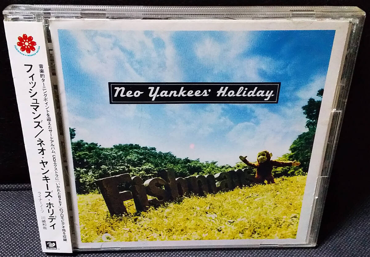 Fishmans - [帯付] Neo Yankees' Holiday/ネオ・ヤンキーズ・ホリデイ 国内盤 CD Pony Canyon - PCCAX-00007 フィッシュマンズ 1998年_画像1