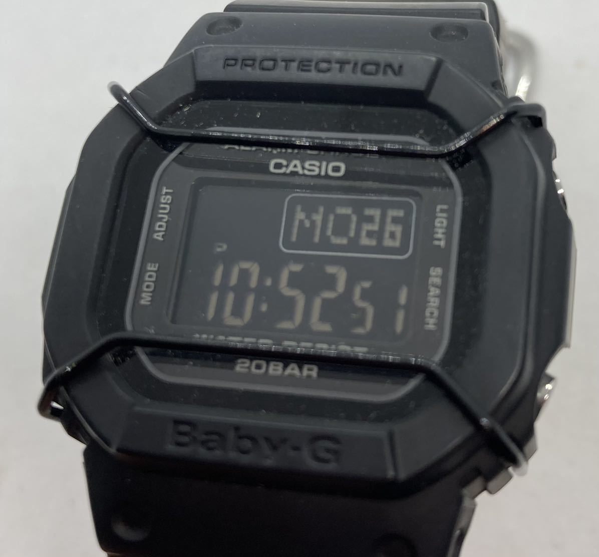236-0919 CASIO カシオ Baby-G BGD-501 腕時計 ラバーベルト ブラック 稼働品_画像1