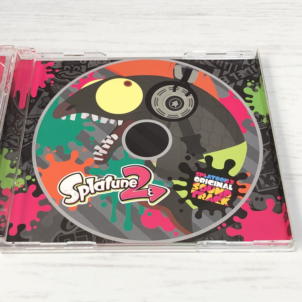 m142-0298 スプラトゥーン 2 オリジナル サウンドトラック CD イカすギターピック入り_画像6