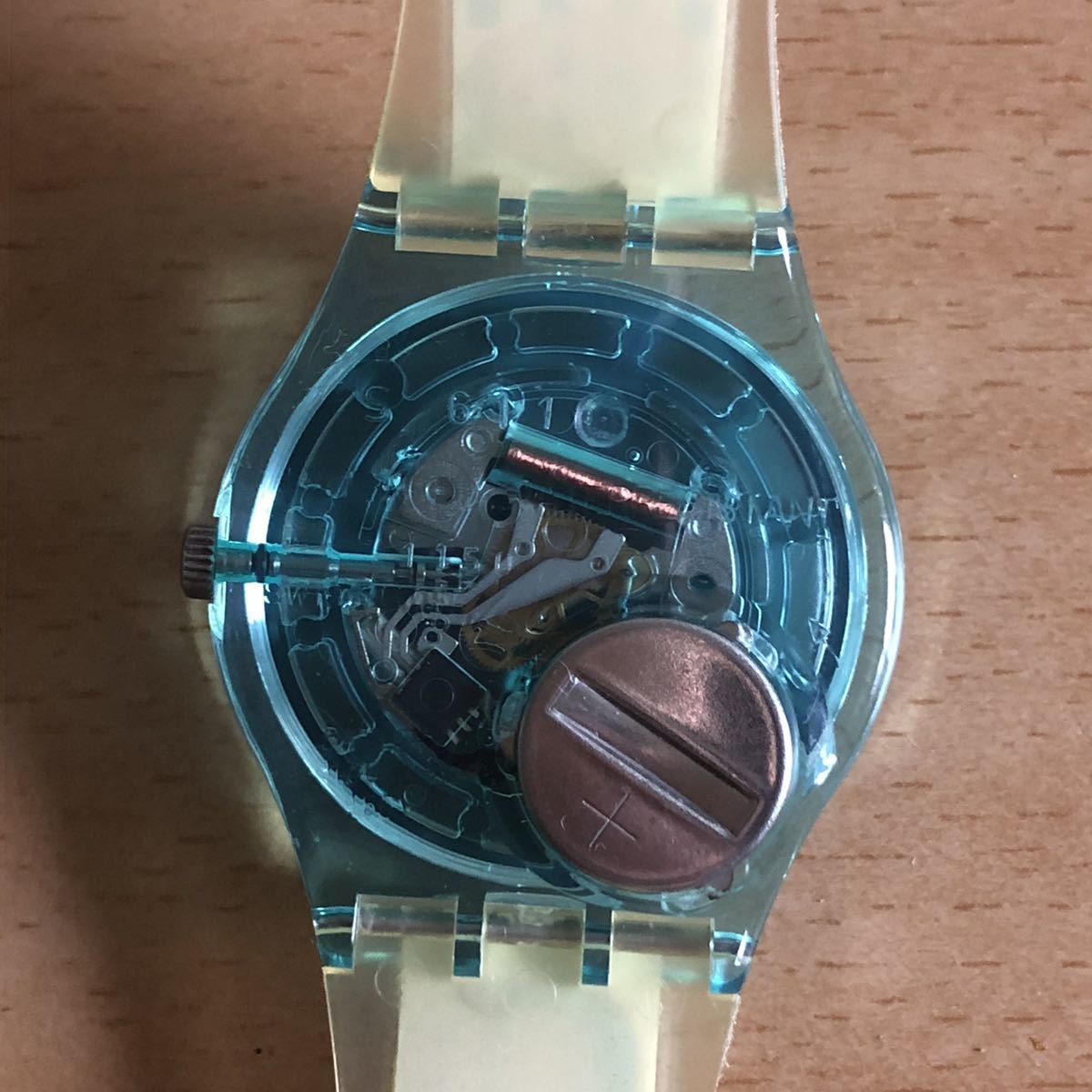 231-0178 swatch スウォッチ　メンズ　レディース　腕時計　ラバーベルト　クオーツ　稼働品_画像5