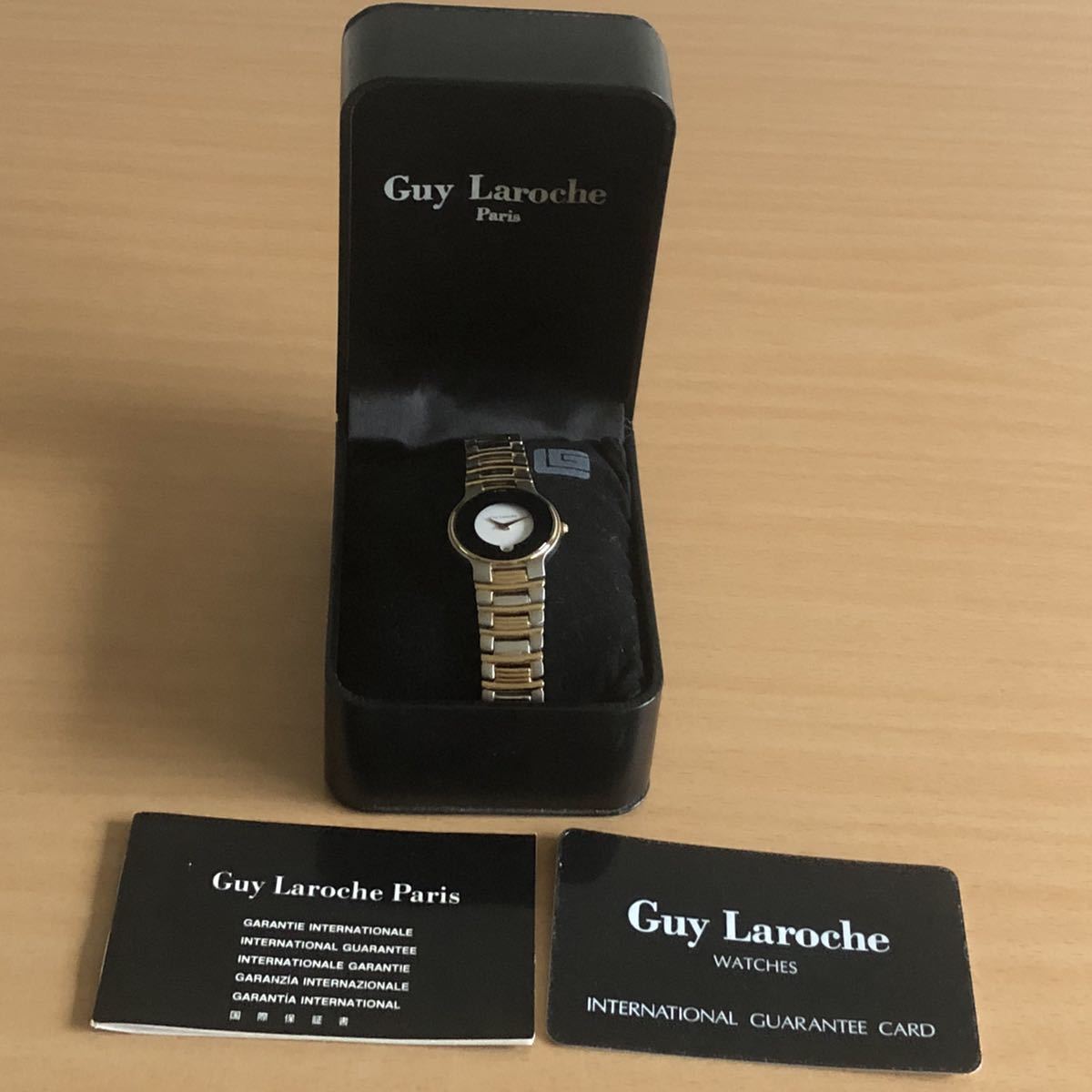 234-0463 Guy Laroche レディース腕時計 金属ベルト クオーツ 280 0290 電池切れ 動作未確認の画像1