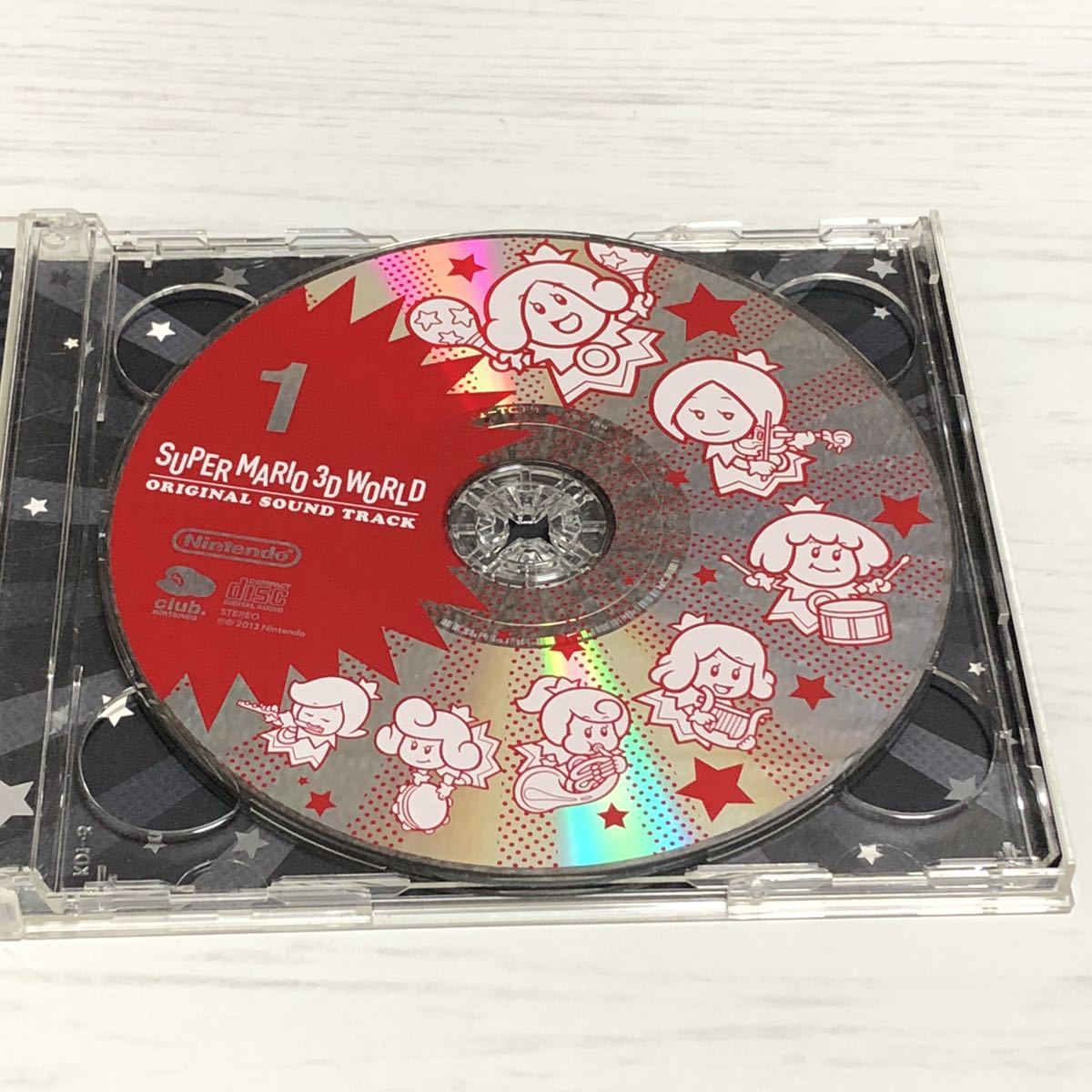 m160-0338 任天堂 スーパーマリオ 3D WORLD オリジナルサウンドトラック CD _画像4