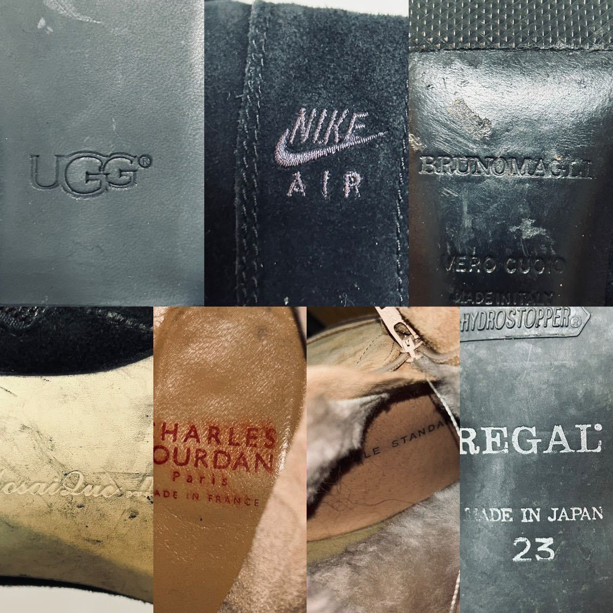 【お買い得】UGG NIKE REGAL ブルーノマリ　銀座ヨシノヤなど　ロングブーツ ショートブーツ　サイズ22-25cm相応　14足靴まとめ　＊DF_画像6